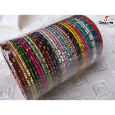 BLACK BERRY - Kids Metal Bangle (4 Sets Box) BLACK BERRY - Kids Metal Bangle (4 Sets Box)