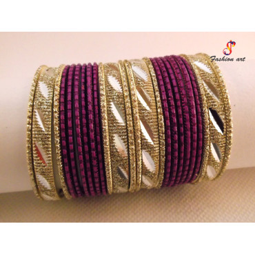 Khushboo - Kids Metal Bangle Set (SM) Khushboo - Kids Metal Bangle Set (SM)