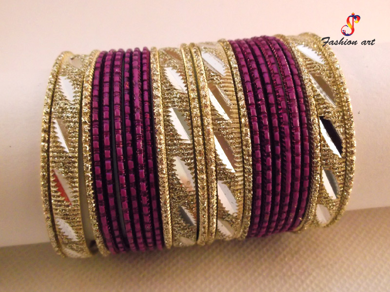 Khushboo - Kids Metal Bangle Set (SM) Khushboo - Kids Metal Bangle Set (SM)