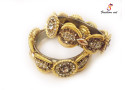 Carter Butter Fly - Brass Bangle Set (6 Set's Box)