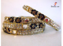 Chowki Churi - Stoned Studded Brass Bangle (6-Set's Box) Chowki Churi - Stoned Studded Brass Bangle (6-Set's Box)