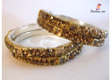 Chowki Churi - Stoned Studded Brass Bangle (6-Set's Box) Chowki Churi - Stoned Studded Brass Bangle (6-Set's Box)