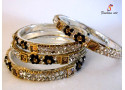 Chowki Churi - Stoned Studded Brass Bangle (6-Set's Box) Chowki Churi - Stoned Studded Brass Bangle (6-Set's Box)