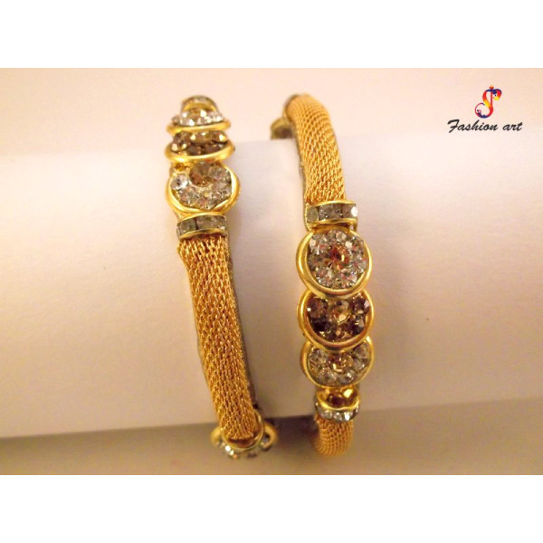 Golden Net - Brass Bangle Set (6 Set's Box)