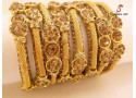 Golden Net - Brass Bangle Set (6 Set's Box)