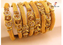Golden Net - Brass Bangle Set (6 Set's Box)