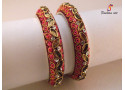 Kundan Kala - Brass Bangle Set (6 Set's Box)