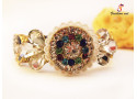 Peacock Latkan - Brass Bangle Set (6 Set's Box)