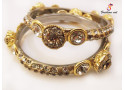 Royal Crown - Brass Bangle (6 Set's Box)
