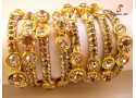 Royal Crown - Brass Bangle (6 Set's Box)