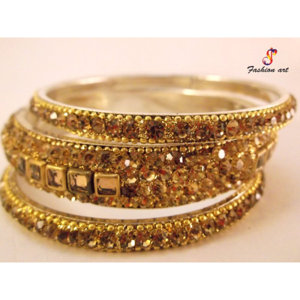 Style - Brass Bangle Set (6 Set's Box)