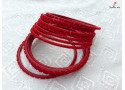 FUN-TIME - Velvet Layer Metal Bangle Set (2 Set's Box)