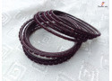 FUN-TIME - Velvet Layer Metal Bangle Set (2 Set's Box)