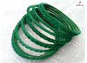FUN-TIME - Velvet Layer Metal Bangle Set (2 Set's Box)