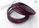 FUN-TIME - Velvet Layer Metal Bangle Set (2 Set's Box)