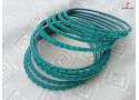 FUN-TIME - Velvet Layer Metal Bangle Set (2 Set's Box)