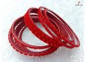 FUN-TIME - Velvet Layer Metal Bangle Set (2 Set's Box)
