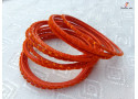 FUN-TIME - Velvet Layer Metal Bangle Set (2 Set's Box)