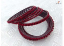 FUN-TIME - Velvet Layer Metal Bangle Set (2 Set's Box)