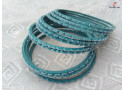 FUN-TIME - Velvet Layer Metal Bangle Set (2 Set's Box)