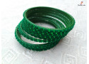 FUN-TIME - Velvet Layer Metal Bangle Set (2 Set's Box)