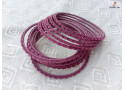 FUN-TIME - Velvet Layer Metal Bangle Set (2 Set's Box)