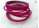 FUN-TIME - Velvet Layer Metal Bangle Set (2 Set's Box)