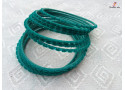 FUN-TIME - Velvet Layer Metal Bangle Set (2 Set's Box)