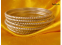 KASHISH - Metal Bangles Set (Size: 2.10", 2 Sets Box, 6 Box)
