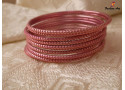 KASHISH - Metal Bangles Set (Size: 2.10", 2 Sets Box, 6 Box)