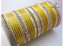 L.C.T- Stone Studded Metal Bangle (6 Set's Box) L.C.T- Stone Studded Metal Bangle (6 Set's Box)
