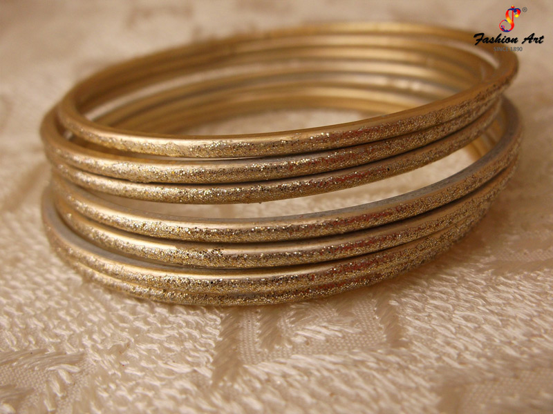 LIFE OK - Metal Bangles Set (2 Sets Box, 6 Box)