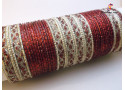 RASLILA - Handmade Metal Bangle (12 Col, 3-Sets Box)