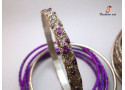 RASLILA - Handmade Metal Bangle (12 Col, 3-Sets Box)