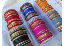 SPC 1371 DESIGNER - Metal Bangle (6 Set's Box)