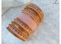SPC 1371 DESIGNER - Metal Bangle (6 Set's Box)
