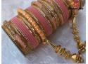 SPC 6535 - Designer Metal Bangle (4 Colour, 4 Sets Box)