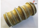 SPC-CMNG-01 - Designer Metal Bangle (6 Colour, 6 Set Box)