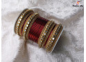 SPC 7200 - Designer Metal Bangles (6 Colour, Size: 2.10", 6 Sets Box, 3 Box)
