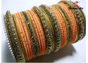 SPC FRDSO 02B - Designer Bangles (Size: 2.10", 6 Colour, 6 Sets Box)