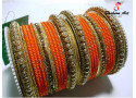 SPC FRDSO 02B - Designer Bangles (Size: 2.10", 6 Colour, 6 Sets Box)