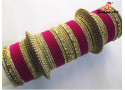 SPC VLVT - Designer Metal Bangle (in 8 Colour, 4 Col x 4 Sets 1 Box)