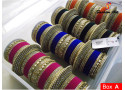 SPC VLVT - Designer Metal Bangle (in 8 Colour, 4 Col x 4 Sets 1 Box)