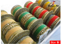 SPC VLVT - Designer Metal Bangle (in 8 Colour, 4 Col x 4 Sets 1 Box)