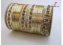 One-20 - Metal Bangle (6 Colour, Size: 2.10". 6 Sets Box)