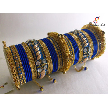SPC-3880 - Designer Metal Bangle (6 Set's Box)