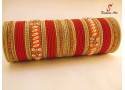 SPC-5050 - Designer Stone Studded Metal Bangle (Size: 2.10", 3 Colour, 3 Sets Box)