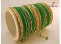 SPC-6193 - Metal Bangle Set with Latkan (6 Colour, 6 Sets Box) SPC-6193 - Metal Bangle Set with Latkan (6 Colour, 6 Sets Box)