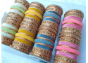 SPC 2755 - Designer Metal Bangles (4 Set Box)