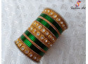 SPC 9840 - Designer Metal Bangles (in 12 Colour, 6 Col x 6 Set's Box)